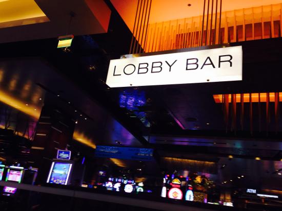 The ARIA Lobby Bar in Las Vegas
